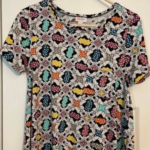 LuLaRoe Disney Carly Minnie Size Small